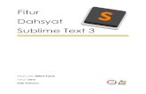 Fitur Dahsyat Sublime Text 3 - lug.stikom.edulug.stikom.edu/wp-content/media/Fitur-Dahsyat-Sublime-Text-3.pdf · 3 Sublime Text 3 Sublime text adalah teks editor berbasis Python,