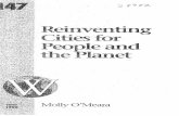 Reinventing Cities for People and the Planetinfohouse.p2ric.org/ref/39/38982.pdf8 REINVENTING CITIES FOR PEOPLE AND THE PLANET and local leaders are already putting these ideas into
