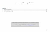 Production, yields and productivity - European … Production, yields and productivity Contents 1. Production development 3 2. Yield developments ...