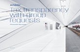 Tax transparency with group requests - KPMG · PDF filekpmg.ch Tax transparency with group requests Financial Services. Tax transparency with group request / Financial Services ...