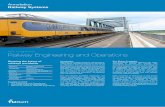 MSc Programme Railway Engineering and Operations faculteit...Prof. Rolf Dollevoet Professor of Railway Engineering To build a better, safer train system, starting one step ahead in