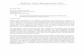 Rafferty Asset Management, LLC - SEC.gov · PDF fileth Rafferty Asset Management, LLC 1301 Avenue of the Americas | 35 Floor | New York, NY 10019 . March 28, 2016 . Mr. Brent J. Fields,