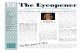 Newsletter of the Texas Association of … of the Texas Association of Perianesthesia Nurses ... special Conference Edition Eyeopener is ... “The Texas Association of PeriAnesthesia