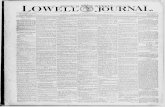 LOWETL - Kent District Librarylowellledger.kdl.org/Lowell Journal/1884/01_January/01-30-1884.pdf · LOWETL •i thir T quit 'i One Dollar a Year. ... 4.00 j 5.00 I 0.00 ! SH) ' §11