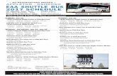 APPLETON - OSHKOSH EAA SHUTTLE BUS 2017 EAA Shuttle Bus Schedule KOB · PDF fileAPPLETON - OSHKOSH EAA SHUTTLE BUS 2017 SCHEDULE 45 Minutes Drive Time One Way Shuttle - $15 Round