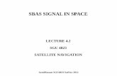 SBAS SIGNAL IN SPACE - WordPress.com SBAS signal in space –The details can be found in