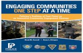 ENGAGING COMMUNITIES ONE STEP AT A TIME - Police · PDF fileInterview Questions ... (Cambridge Police Department), Superintendent Joseph Wilson ... 2 ENGAGING COMMUNITIES ONE STEP