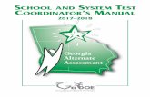SCHOOL AND SYSTEM TEST COORDINATOR S … and System Test Coordinators ... Assembling Classroom Materials ... examiners review and understand this information prior to administering