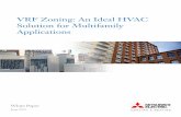 VRF Zoning: An Ideal HVAC Solution for Multifamily ... · PDF fileVRF Zoning: An Ideal HVAC Solution for Multifamily Applications White Paper June 2014