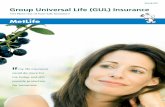 Group Universal Life (GUL) Insurance RRD PROOF IP POD... · P.S . Remember, to ... your Group Universal Life (GUL) insurance ... life insurance policy must satisfy a 7-Pa y Premium