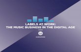LABELS AT WORK: THE MUSIC BUSINESS IN THE · PDF filelabels at work: the music business in the digital age #labelsatwork. 2 ... satellite radio internet radio am/fm radio ... teaser
