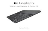 Ultrathin Keyboard Cover i5 - Logitech Choose “Ultrathin Keyboard Cover i5” from the Devices menu on your iPad. The Status light briefly turns blue after the Bluetooth connection
