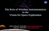 The Role of Wireless Instrumentation in the Vision for · PDF file · 2009-05-19The Role of Wireless Instrumentation in the Vision for Space Exploration. ... Lunar Lander DevelopmentLunar