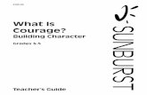 What Is Courage? - KET Education · PDF fileWhat Is Courage? Building Character 1 Table of Contents Program Over ... is to hold a pet picture contest and charge $10 for each photo