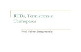 RTDs, Termistores e Termopares - chasqueweb.ufrgs.brvalner.brusamarello/eleinst/ufrgs8.pdf · Alguns termistores PTC baseados na dopagem por silício mostram um declive baixo com