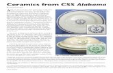 Ceramics from CSS Alabama - Transferware Collectors · PDF filewater may have effectively erased any vestige of gilded ... 4 as a Ridgway and Abington product with the molded ... been