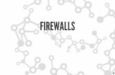 FIREWALLS - Syddansk Universitetimada.sdu.dk/~jamik/dm557-16/material/Firewalls.pdf · ptcl source port dest port ag bit check ... LIMITATIONS OF FIREWALLS, GATEWAYS ... url,