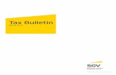Tax Bulletin - SGV & Co. · PDF file2 Tax Bulletin Highlights ... 109 (1) (T) of the Tax Code, as implemented by RR No. 16-2005, as amended by RR No. 15-2015. The importation of passenger