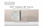 2N Helios IP Vario - PHONE- · PDF file · 2015-09-16present, we export our ... 2N® Helios IP Vario can also be provided with RFID card reader modules. 2N ... All you have to do