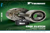 CLUTCH - U.S. Tsubaki · PDF fileCam CluTCh basiCs Tsubaki Cam Clutch products are designed to transmit torque in one direction of rotation, and overrun (freewheel) in the opposite