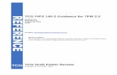 TCG FIPS 140-2 Guidance for TPM 2.0 TCG - Trusted ...trustedcomputinggroup.org/wp-content/uploads/TCG-FIPS...0 FIPS_140_2 SET (1): indicates that the TPM is designed to comply with