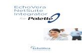 EchoVera NetSuite Integrator - Palette Software · PDF fileHow the NetSuite Integrator Works EchoVera.ca The EchoVera NetSuite Integrator can be configured to query NetSuite for various