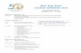 GCC Fall Fest - Genesee Community · PDF file · 2016-08-19GCC Fall Fest COUGAR WEEKEND 2016 Student Spirit Week ... Pollyanna & Dot • Charles Men’s Shop ... Microsoft Word -