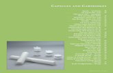 46 SPECIALTYPRODUCTS C - Advantec Mfs Incadvantecmfs.com/catalog/filt/capsules.pdf · 7 800-334-7132 CAPSULES ANDCARTRIDGES Capsules – Introduction PES Capsule Filter (CCS) ...