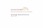 Strategy Subcommittee - ct. · PDF file9 Procurement Process – Full List of Vendors & Exclusions APCD Responding Vendors Intent to Bid Analytics Partners Onpoint Health Data