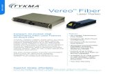 Features of the VEREO Fiber System: Laser Marker Datasheets/TYKM… · VEREO Fiber Laser Marker The Vereo Fiber laser marker offers the latest in advanced features in the laser marking
