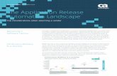 The Application Release Automation Landscape - CA · PDF fileThe Application Release Automation Landscape ... Vendor expertise in DevOps, agile and continuous delivery ... • Provide