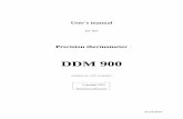 DDM900 english - Dostmann Servicedownload.dostmann-service.de/.../5020-0900_english.pdf · 5.1 Assignment of plugs ... of the methods based on ACs with the advantages of those based
