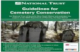 NATIONAL TRUST GUIDELINES FOR CEMETERY CONSERVATION · PDF fileCEMS\Policy Paper Review & model letters\2nd Edition Dec 08.doc i NATIONAL TRUST GUIDELINES FOR CEMETERY CONSERVATION