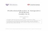 Professional Practice 4: Integrative Practicum N4461 W/X · PDF fileThe Western-Fanshawe Collaborative BScN Program N4461 W/X Professional Practice 4: ...   ... Ethical Practice