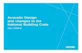 Acoustic Design and changes to the National Building Codetorontosocietyofarchitects.ca/.../06/Acoustic-Design-and-Changes-to... · National Building Code 2015 Separation between dwelling