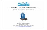 MODEL: MSXP4 & MSXP4PE -  · PDF fileTo reduce risk of electrical shock, ... THERMAL PROTECTION: ... STATOR WINDING TO PROTECT AGAINST OVERHEATING