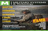 MILITARY SYSTEMS & Technology MILITARY SYSTEMS & · PDF filewithin the Dismounted Close Combat / Soldier Modernisation market sector in order to ... India and Brazil. Cummins has evolved