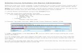 Entering Course Schedules into Banner Administrative Schedules in... · Entering Course Schedules into Banner Administrative 1 Entering Course Schedules into Banner Administrative