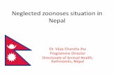 Neglected zoonoses situation in Nepalcdn.aphca.org/dmdocuments/Events/15-16_July-15/Presentations/Day1...•Veterinary Public Health office under DAH running ... well as surveillance
