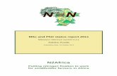 MSc and PhD status report 2011 - n2africa.org and PhD... · MSc and PhD status report 2011 ... University of Nairobi, Egerton University, Moi University ... Internship Collection