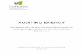 AUDITING ENERGY - eurosaiwgea.org AM... · AUDITING ENERGY Joint Report from the EUROSAI WGEA Spring Session on Auditing Energy Issues and EU Common Electricity Market Seminar EUROSAI
