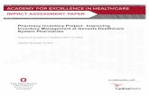 Pharmacy Inventory Project: Improving Inventory Management ... · PDF fileThe Academy for Excellence in Healthcare The Ohio State University 1 Pharmacy Inventory Project Improving