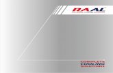 RAAL is a manufacturer of complete cooling systems and ... · PDF fileRAAL is a manufacturer of complete cooling systems and heat exchangers, ... • Gearbox Oil ... The outstanding
