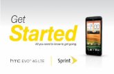 Get Started - · PDF fileUsing This Guide This Get Started guide is designed to help you set up and use your ... for HTC Sense, Facebook, ... visit sprint.com/support for complete