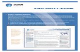 WORLD MARKETS TELECOMS - Economics & Country · PDF file · 2009-05-01of market conditions and key events enables innovative and successful decision making for clients around the