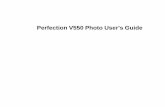 Perfection V550 Photo User's Guide -   Perfection V550 Photo User's Guide 7 Scanner Basics 8