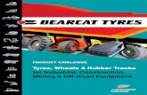 Tyres, Wheels & Rubber Tracks for Industrial, …bearcat.com.au/wp-content/uploads/2015/02/Bearcat_Catalogue_2012... · Tyres, Wheels & Rubber Tracks for Industrial, Construction,