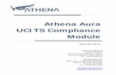 Athena Aura UCITS Compliance Module -   Aura . UCITS Compliance Module . April 25, 2016 . ... Financial Derivati ve Instruments ... Risk Management Policy of the UCITS fund