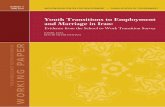 Youth Transitions to Employment and Marriage in Iran · PDF fileYouth Transitions to Employment and Marriage in Iran: ... study youth transitions in Iran in this fashion. ... associate