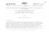 IPC/WG/17/2: Report (main 1) · Web viewE IPC/WG/17/2 ORIGINAL: English DATE: June 26, 2007 WORLD INTELLECTUAL PROPERTY ORGANIZATION GENEVA special union for the international patent